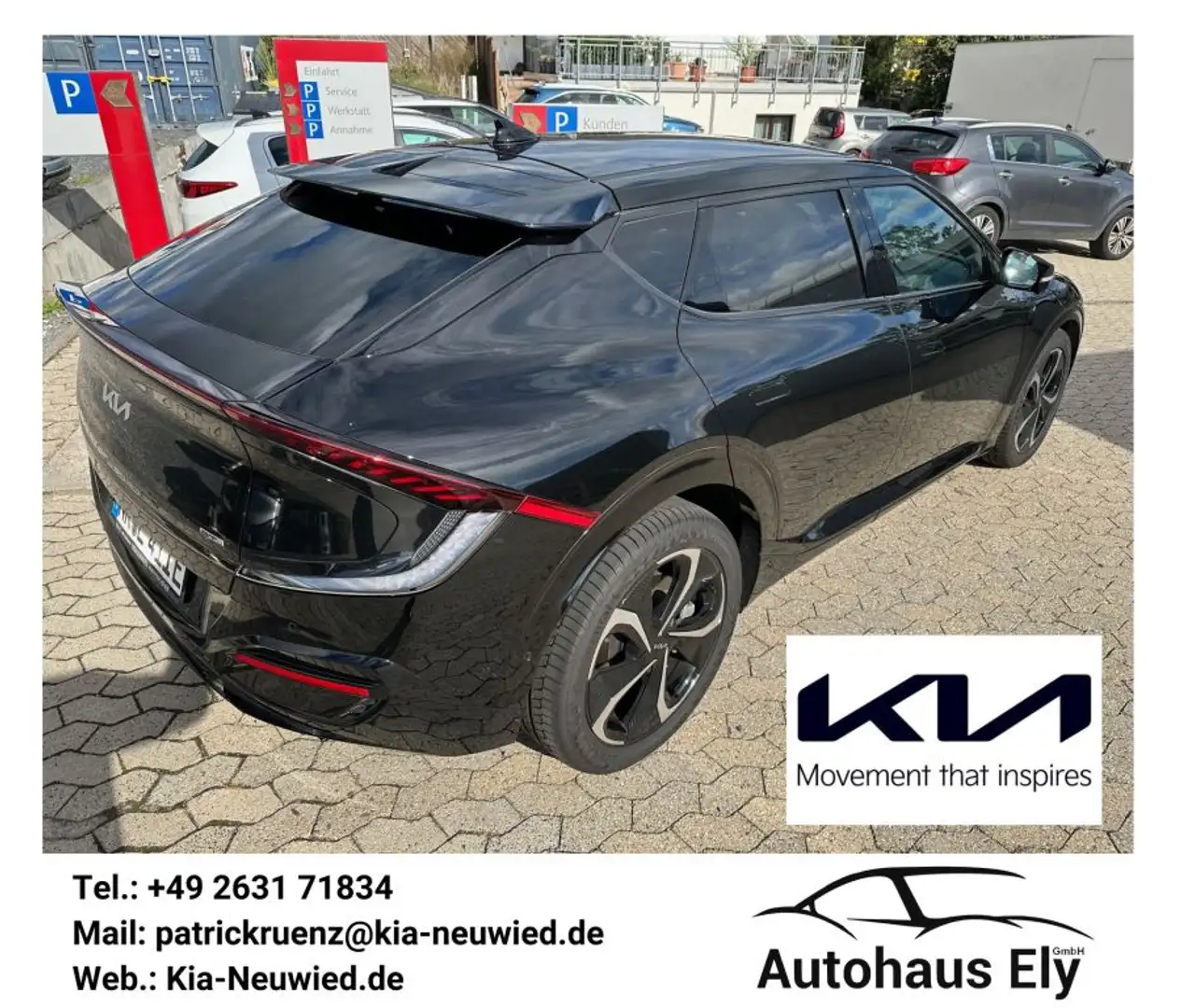 Kia EV6 EV6 77,4-kWh GT-line WP, ASS+ , SND, DES Schwarz - 2