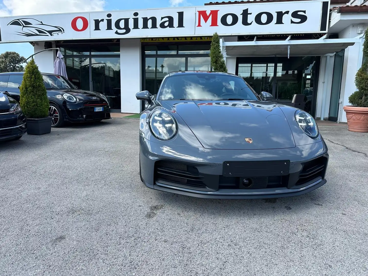 Porsche 992 911 Coupe 3.0 Carrera 394cv auto/SPORTCH/TETTO/LED Gris - 1