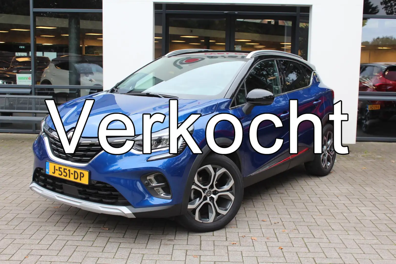 Renault Captur 1.3 TCe 155 Automaat Edition One Blauw - 1