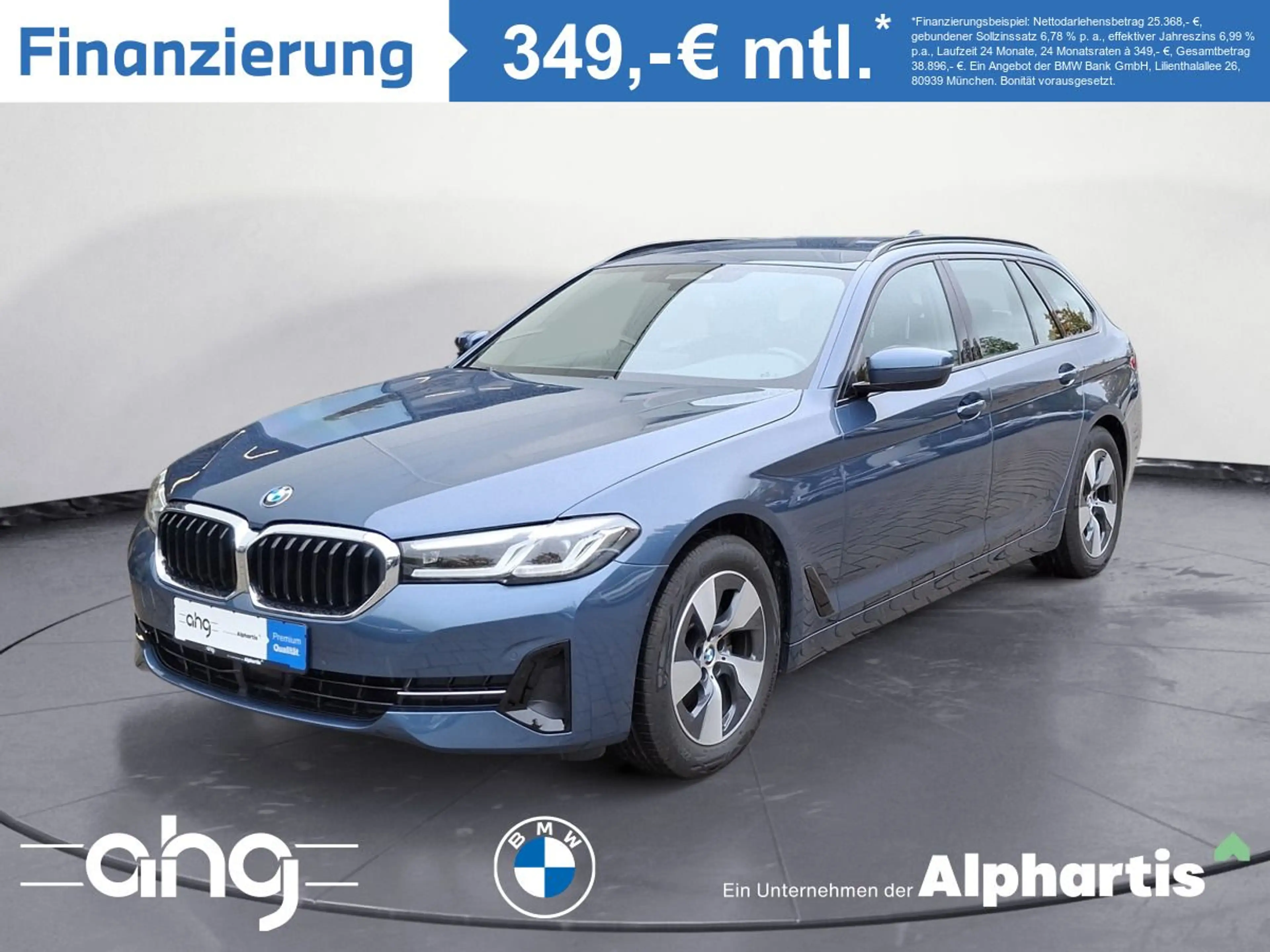 BMW 520 d xDrive Touring AHK Standheizung EDC Driving