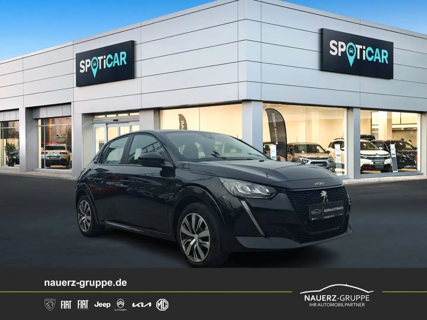 Peugeot 208 e- Active Pack Schwarz - 1