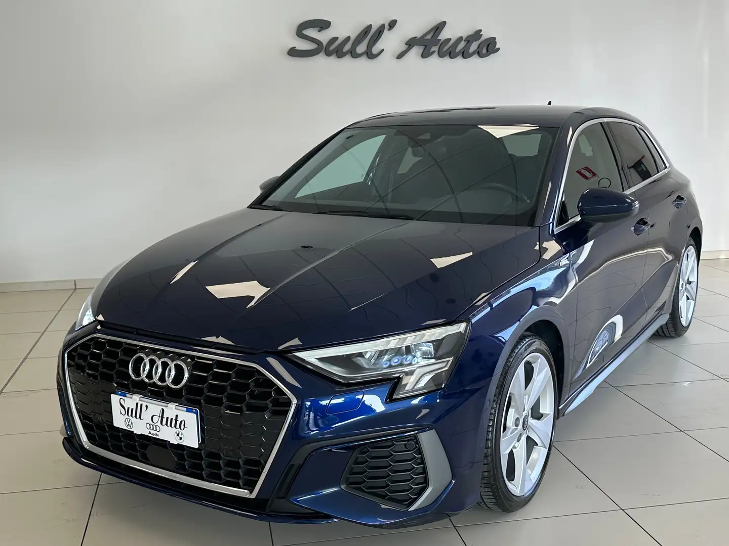 Audi A3 Sportback 35 2.0 tdi 150Cv S line Edition s-tronic Blu/Azzurro - 1