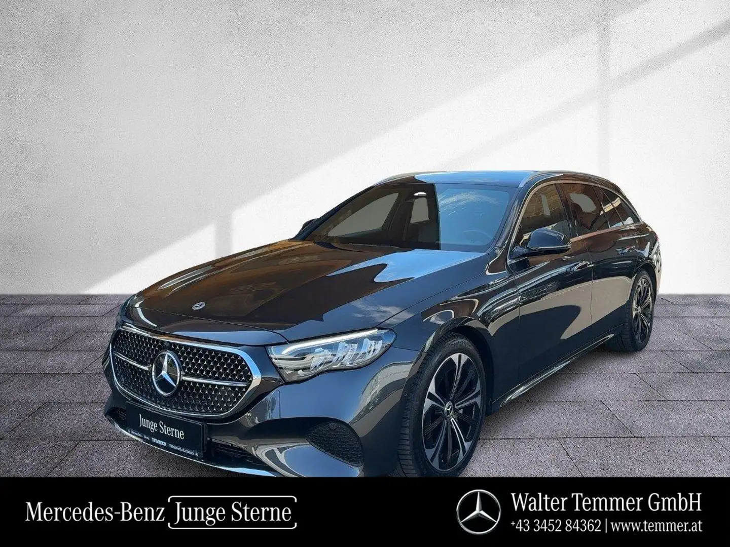 Mercedes-Benz E 300 de 4M T NP € 74.305.- DISTR LED KAM SHZ Grau - 1