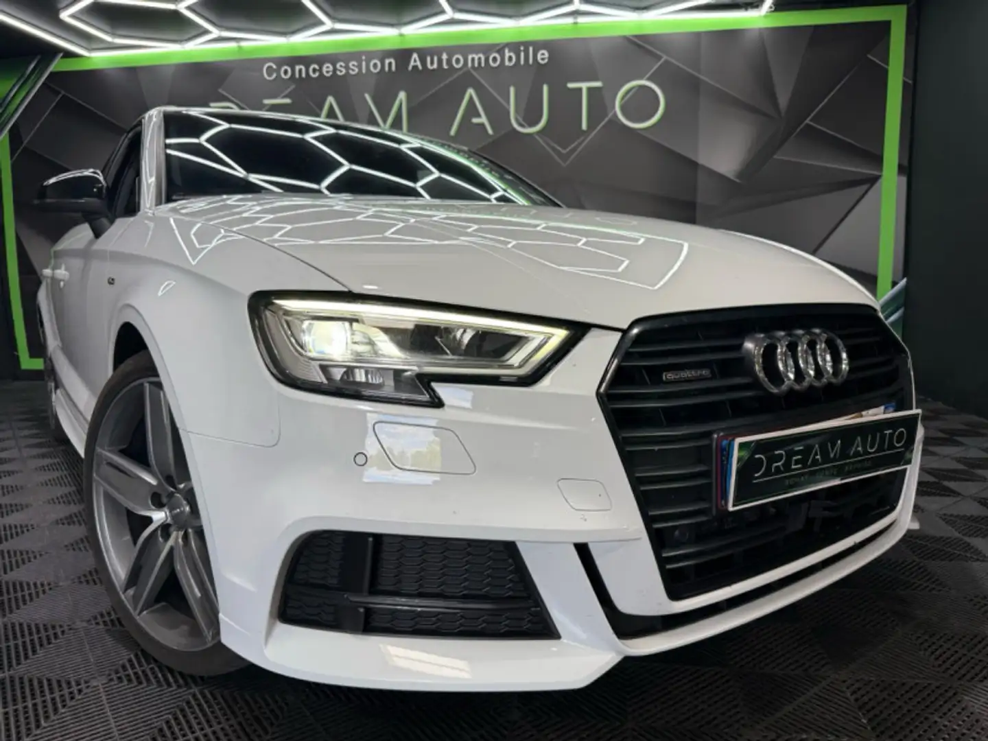 Audi A3 40 TFSI 190CH S LINE QUATTRO S TRONIC 7 Blanc - 2