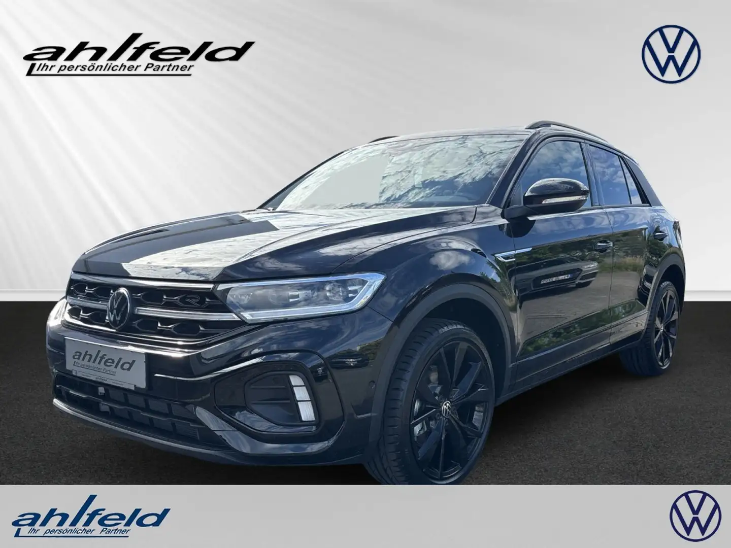 Volkswagen T-Roc R-Line 1.5 TSI DSG PANO AHK ACC NAVI Klima Navi Noir - 1