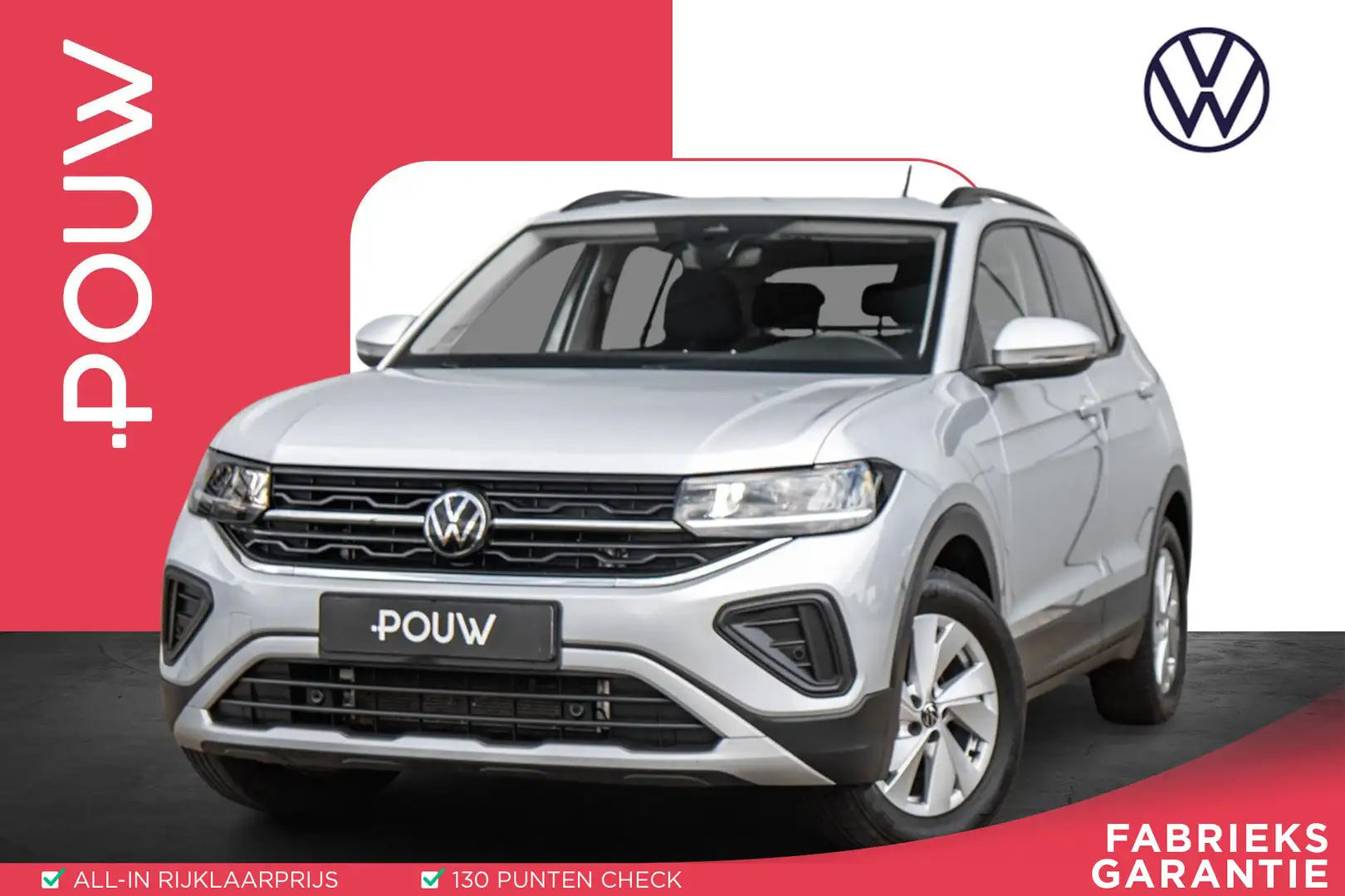 Volkswagen T-Cross 1.0 TSI 115pk DSG Life Edition | Parkeersensoren | Gris - 1