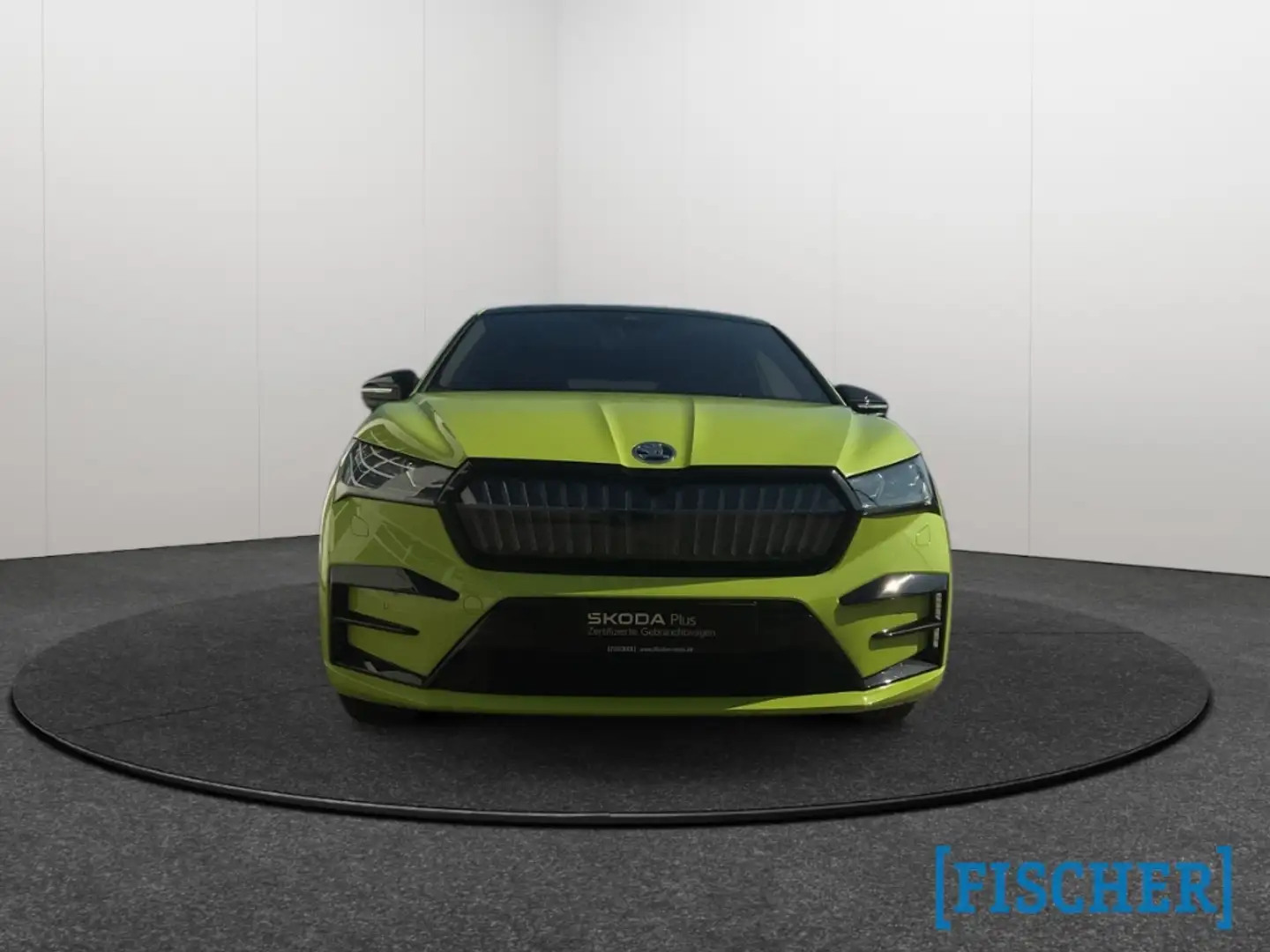 Skoda Enyaq Coupe RS Matrix Navi Wärmepumpe Rear View ACC Grün - 2