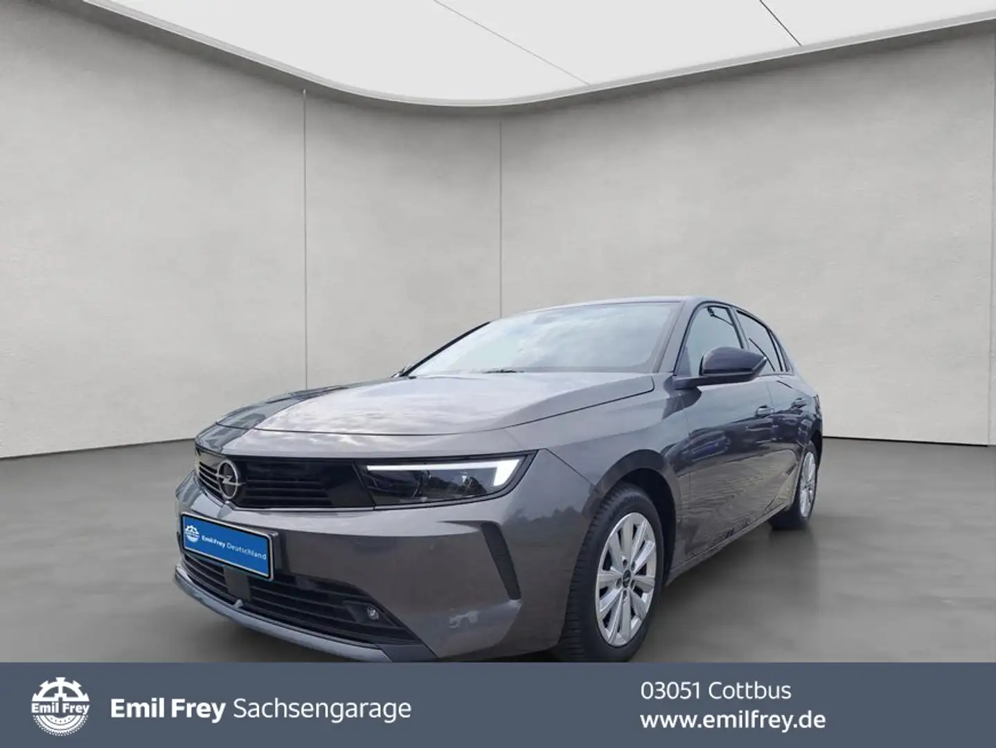 Opel Astra 1.2 Turbo Automatik Elegance NAVI*LED*RFC Grijs - 1
