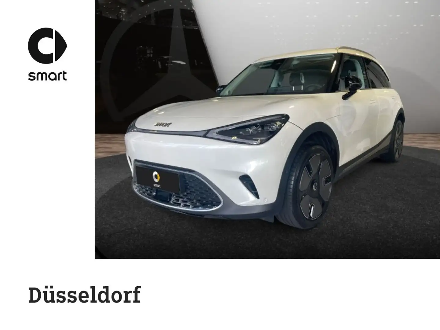 smart #1 Premium SHZ Pano Dig Radio Spurh Tempom Klima Weiß - 1