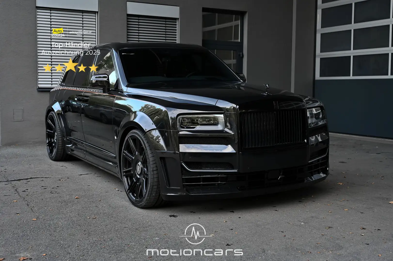 Rolls-Royce Cullinan BLACK BADGE NOVITEC OVERDOSE WIDEBODY Schwarz - 1