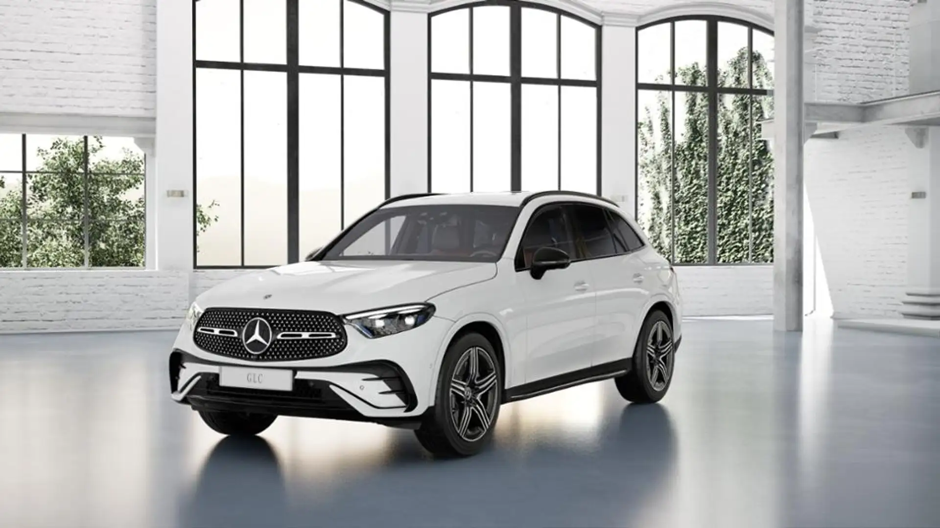 Mercedes-Benz GLC 300 de 4M AMG Sport Night Distr Burmes 20" White - 1