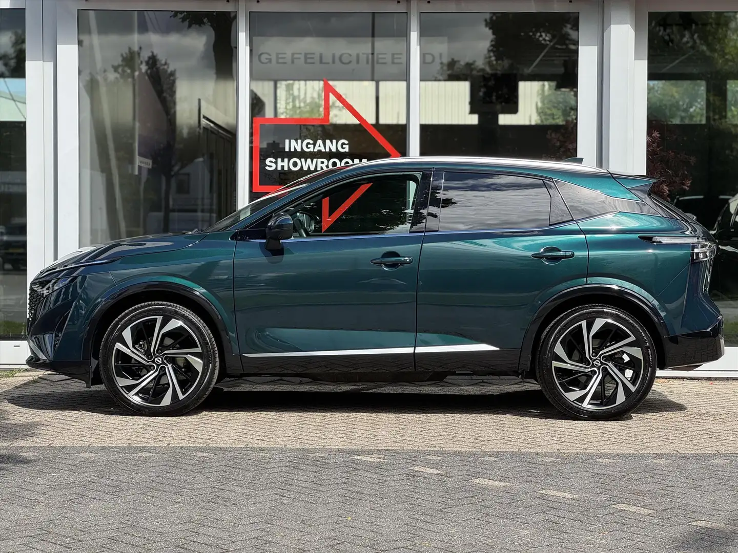 Nissan Qashqai 1.3 Mild-Hybrid 158pk Xtronic Tekna Plus | Leder | Groen - 2