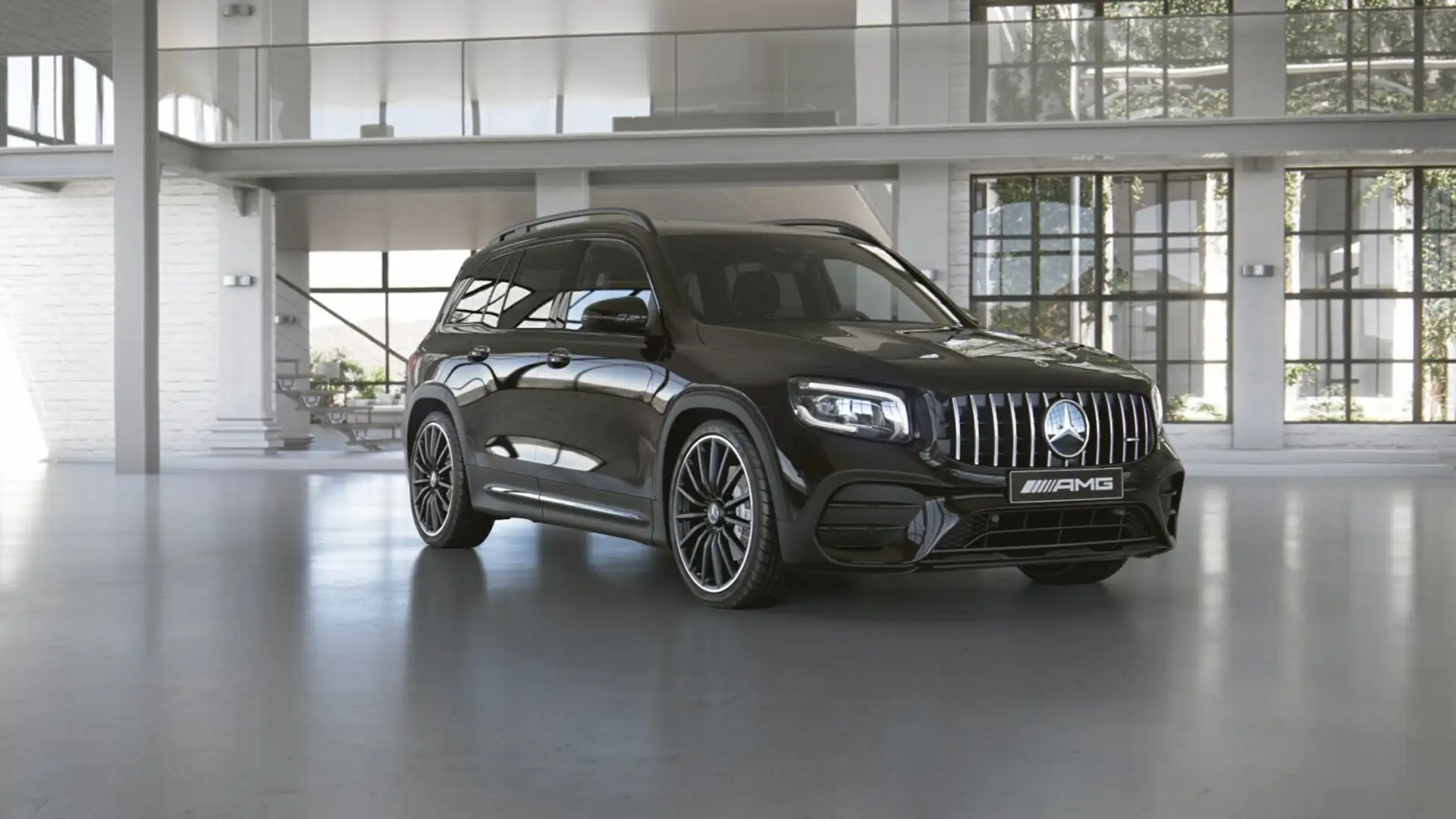 Mercedes-Benz GLB 35 AMG GLB 35 AMG 4M NIGHT+STHZ+DISTRO+BURME+KAM+MEMORY Noir - 2