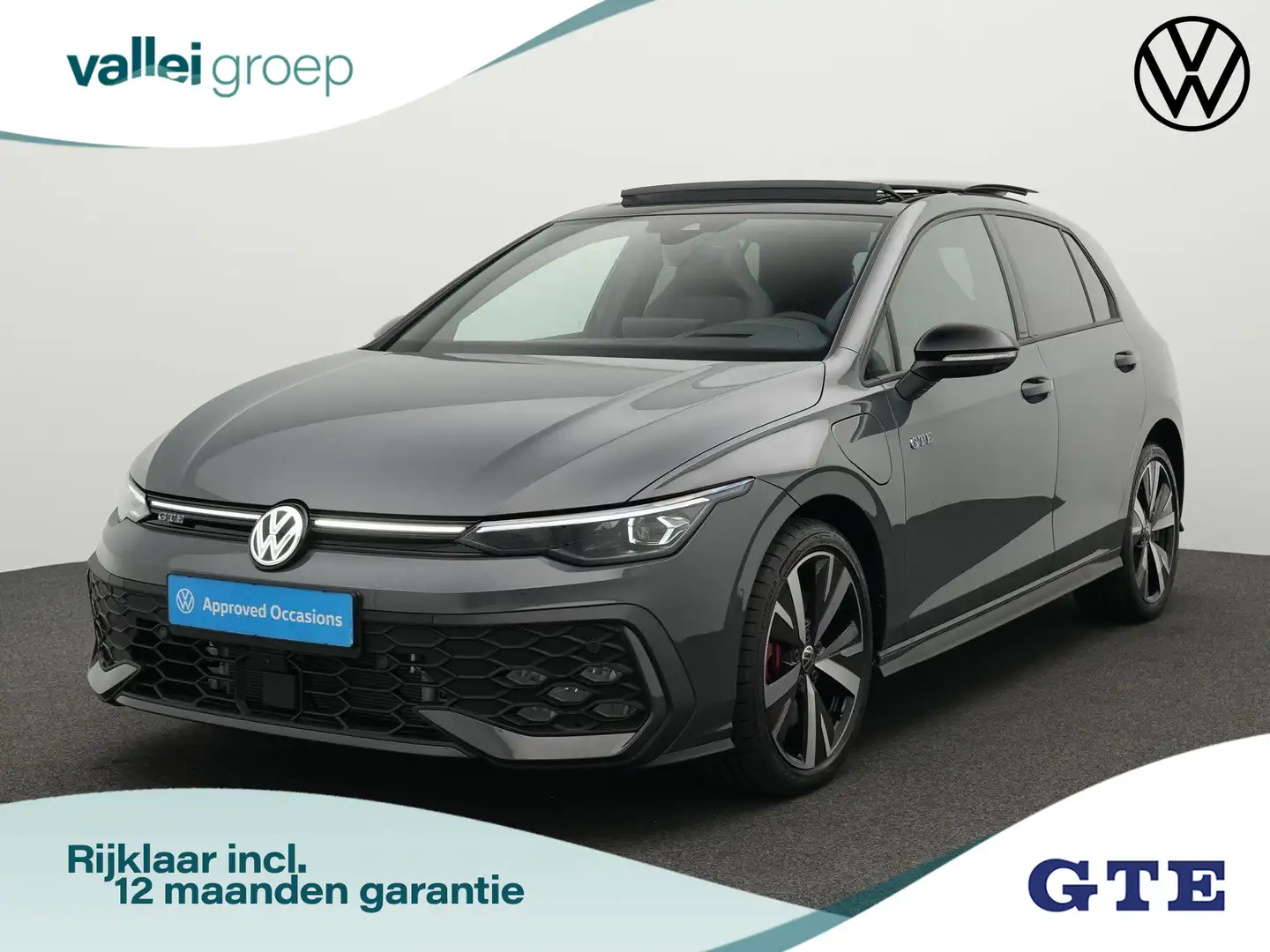 Volkswagen Golf 1.5 272 pk DSG eHybrid GTE | Black Style | Pano | Grijs - 1