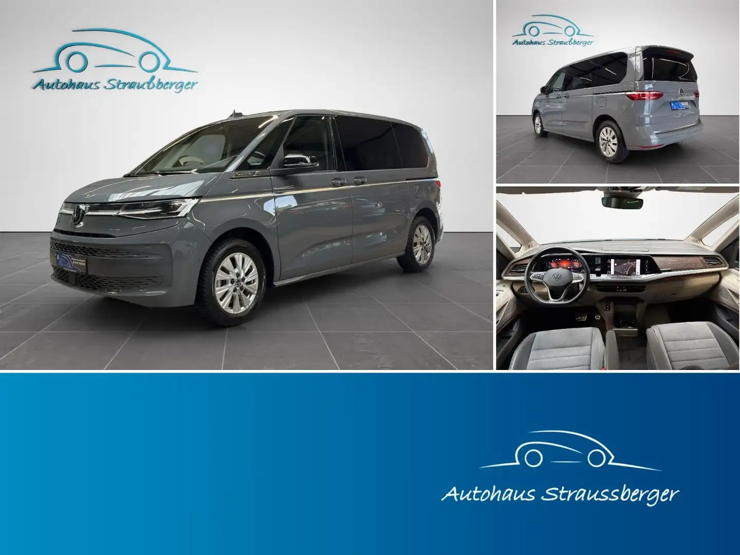 Volkswagen T7 Multivan eHybr. 7-S ACC AHK STHZG NP:77.000 € Grau - 1
