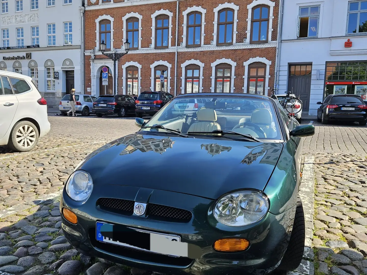 MG MGF Roadster, Klassiker Vert - 1