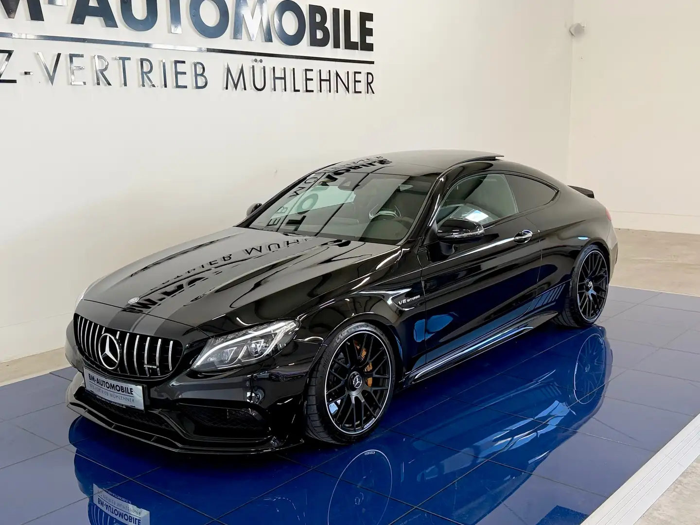 Mercedes-Benz C 63 AMG S AMG Coupe Edition 1,Keramik,Burmester,Glasdach Schwarz - 2
