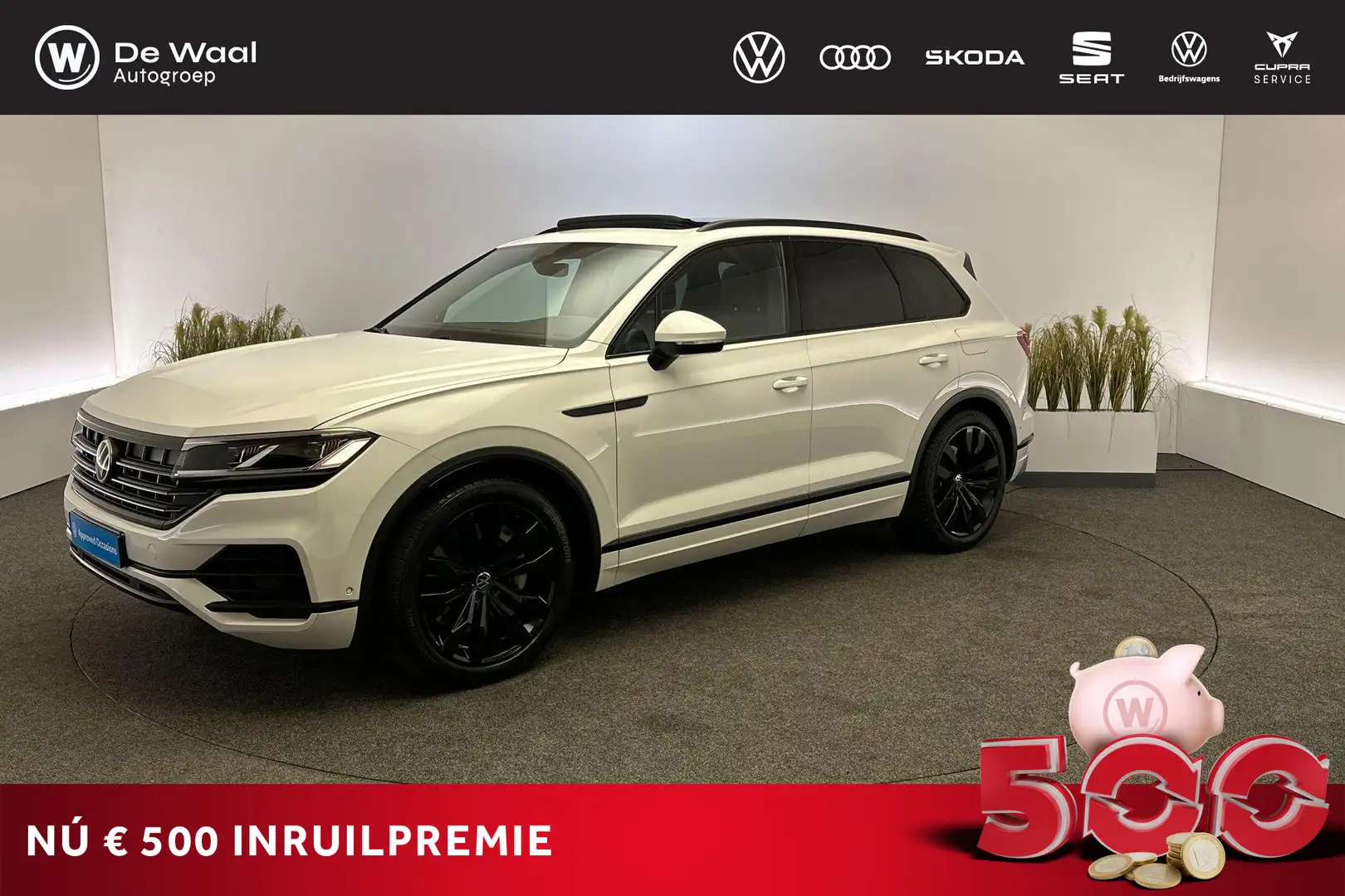 Volkswagen Touareg 3.0 TSI eHybrid 381pk Automaat 4MOTION Elegance | Wit - 1