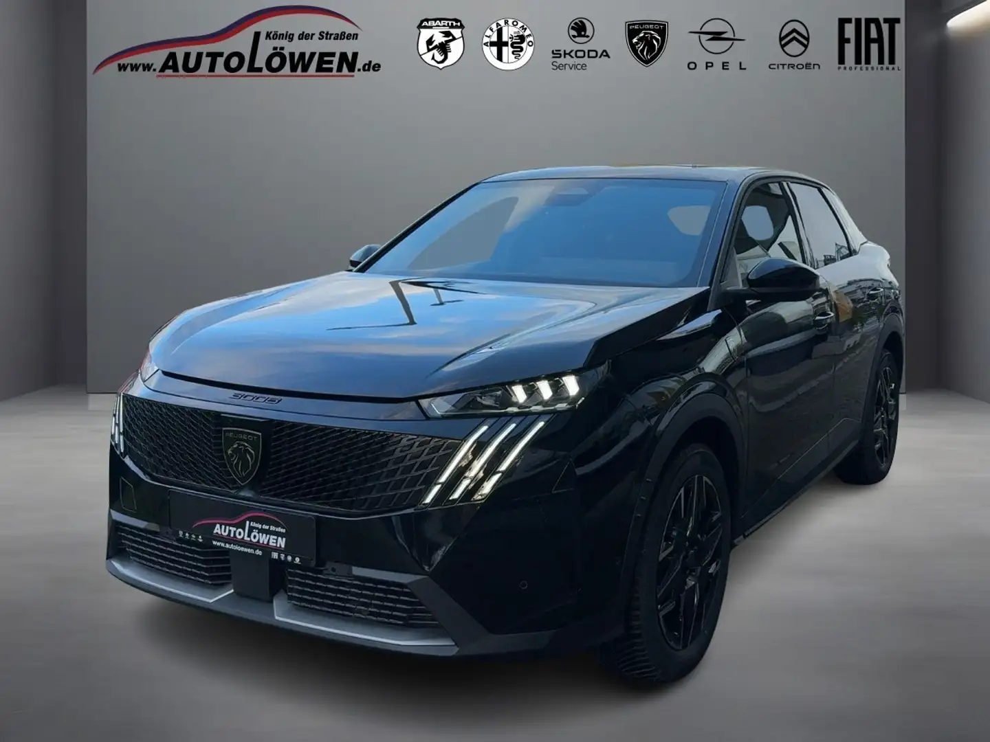 Peugeot 3008 1.2 Hybrid 136 GT Schwarz - 1