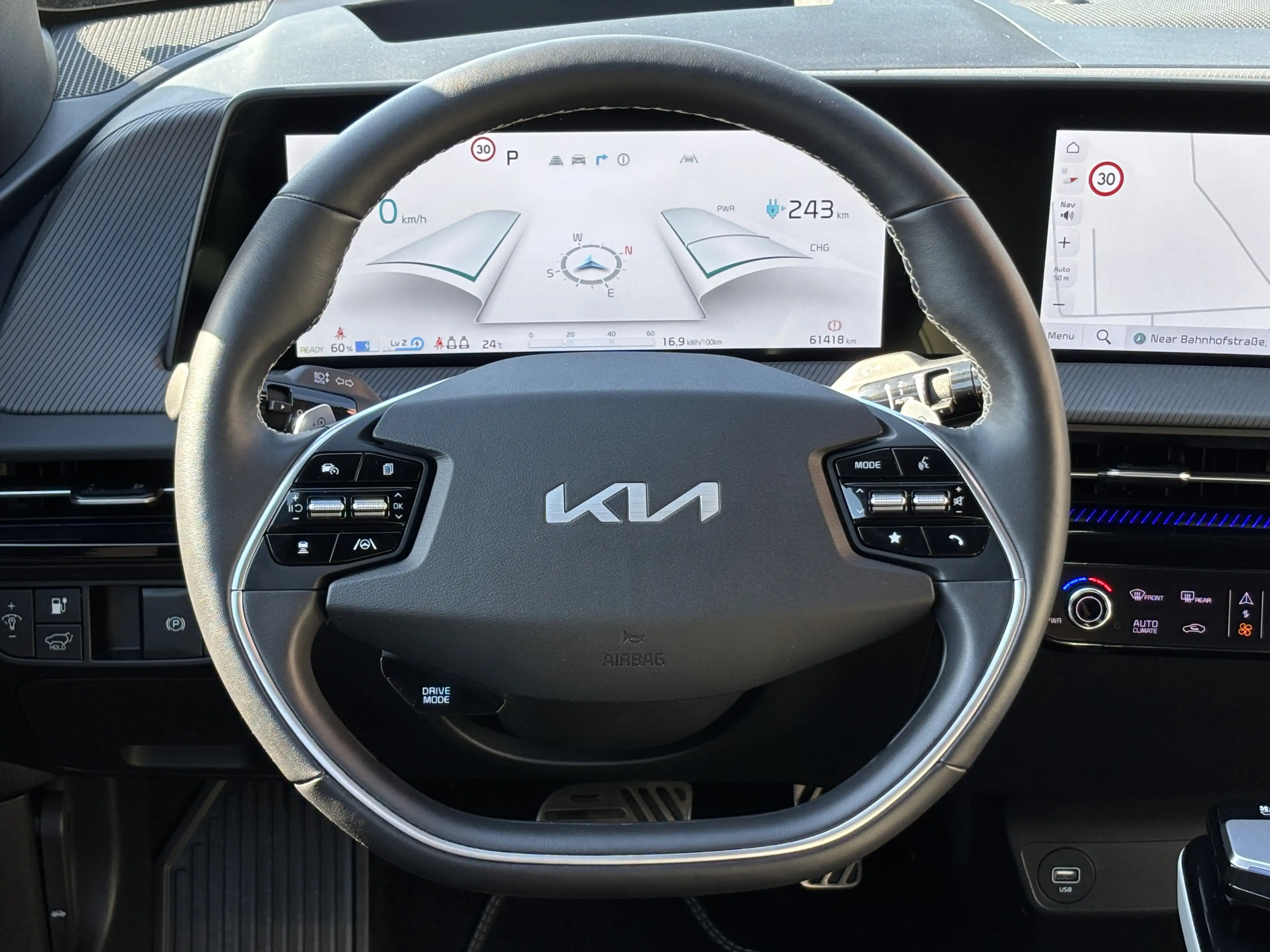 Kia EV6 GT-Line 4WD LED MERIDIAN HUD MEMO 360° 77KWh — photo 17