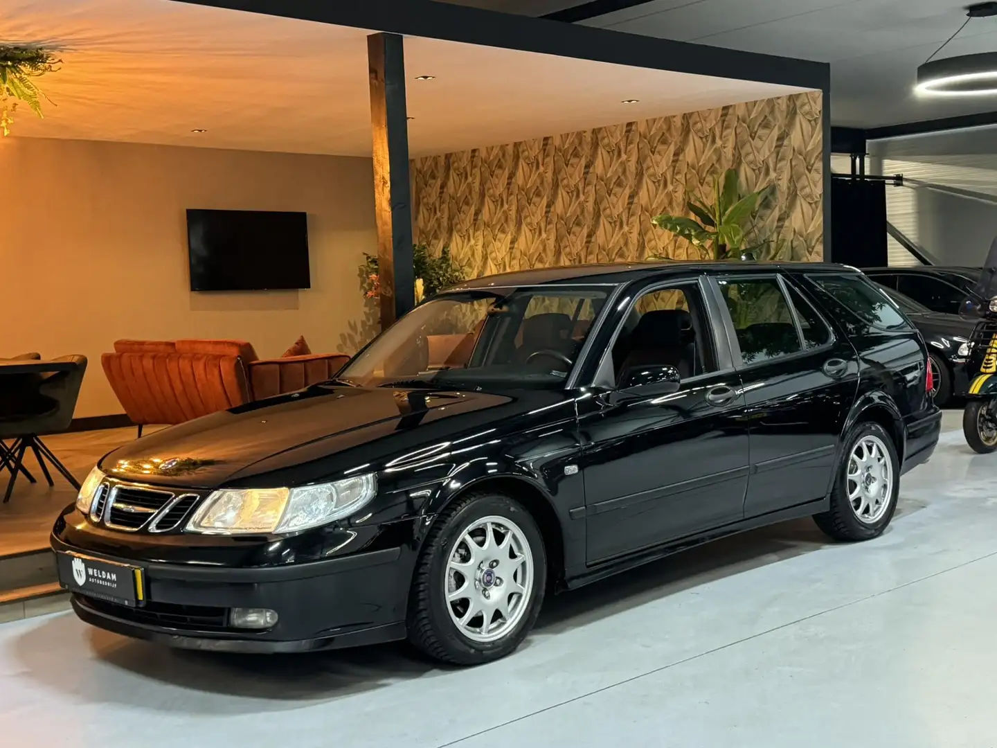 Saab 9-5 Estate 2.3t Linear Youngtimer Trekhaak StoelVW Cli Black - 2