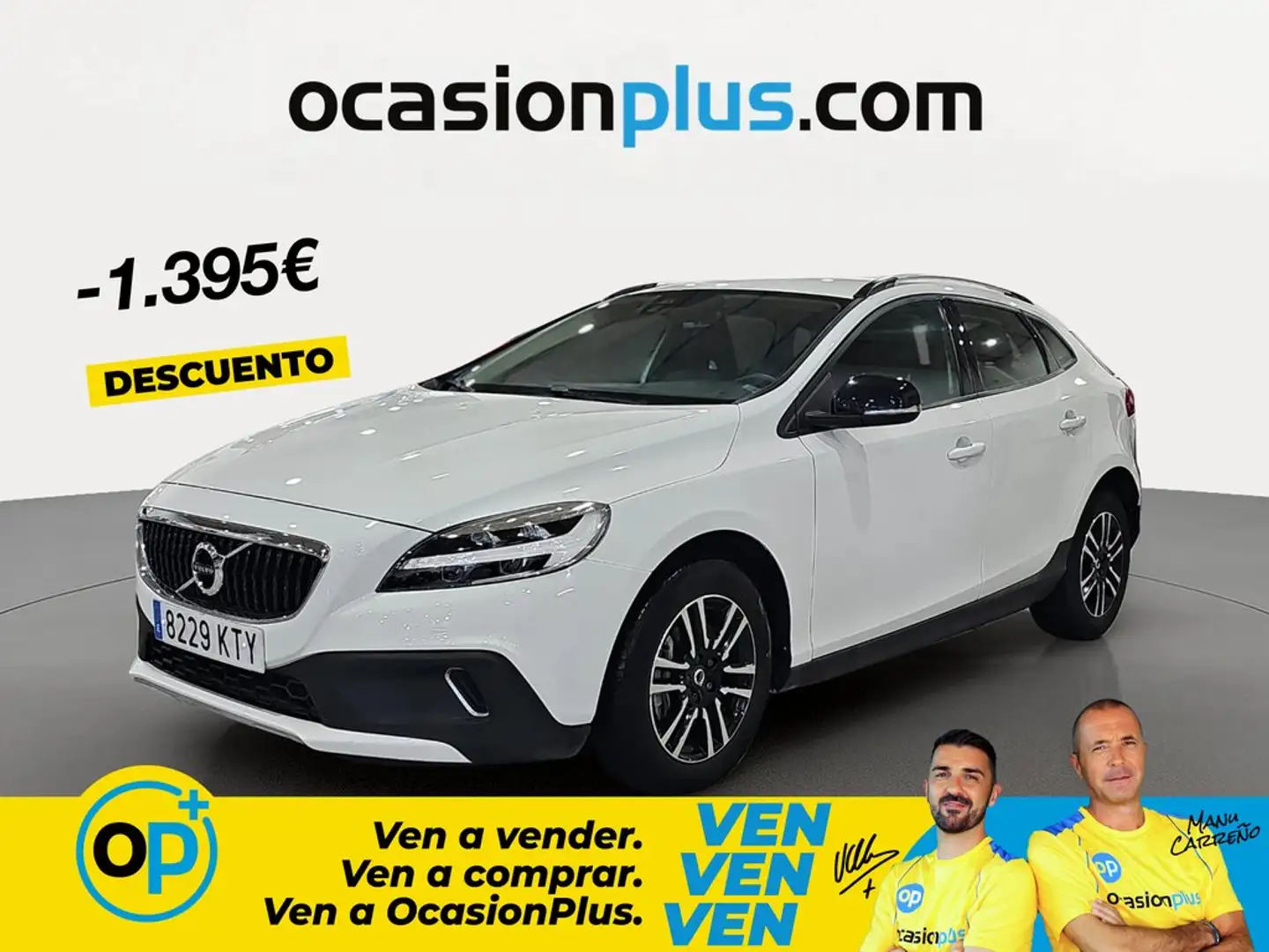 Volvo V40 Cross Country D2 Plus 120 Blanco - 1