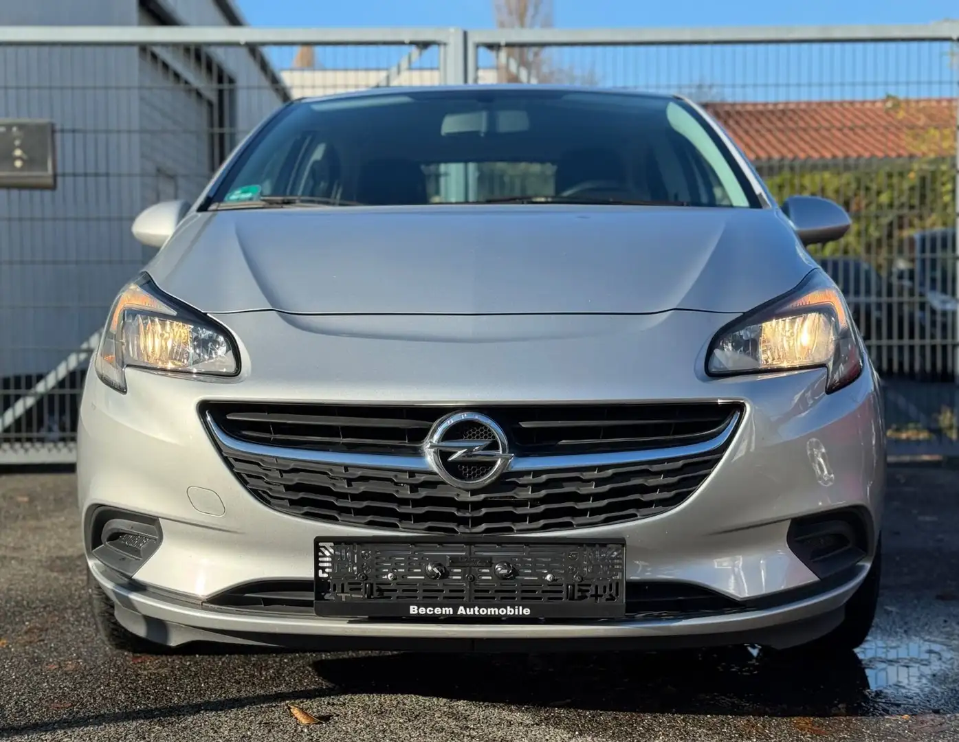 Opel Corsa E Edition*TEMPOMAT*PDC*SHZNG*LENKRAD HZ Argent - 1