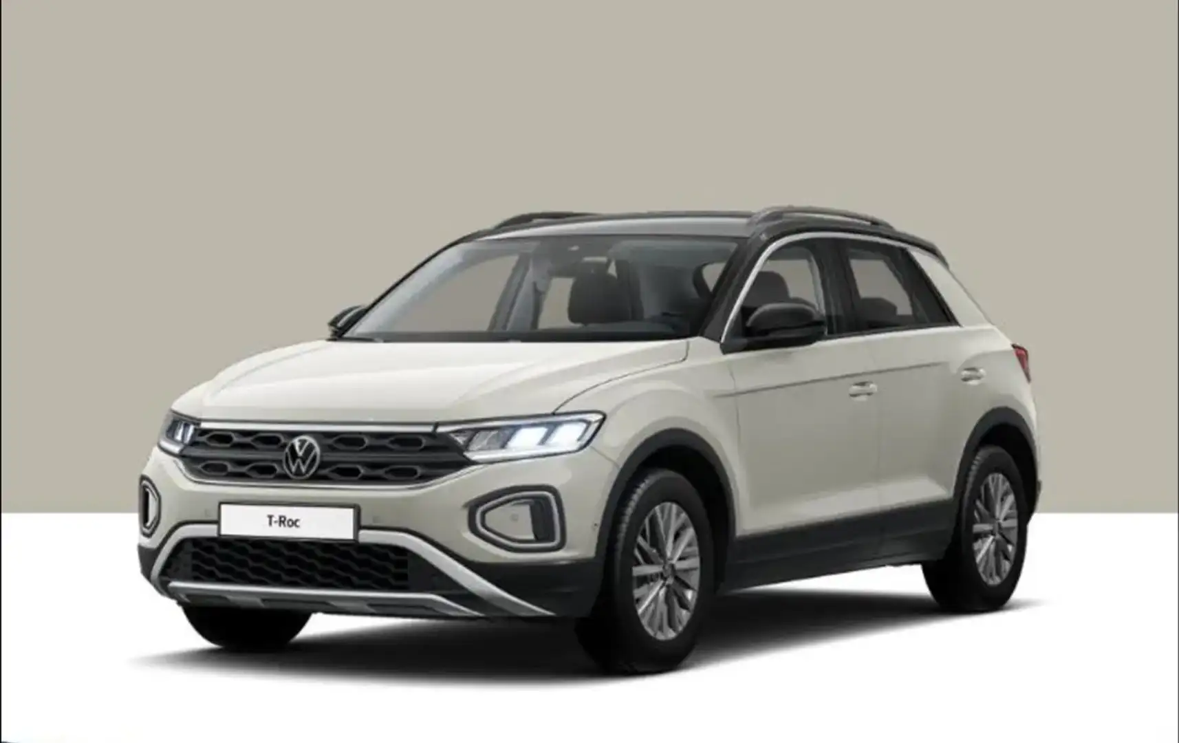 Volkswagen T-Roc 1.0 tsi 110CV Life NUOVA 4 ANNI DI GARANZIA Beige - 2