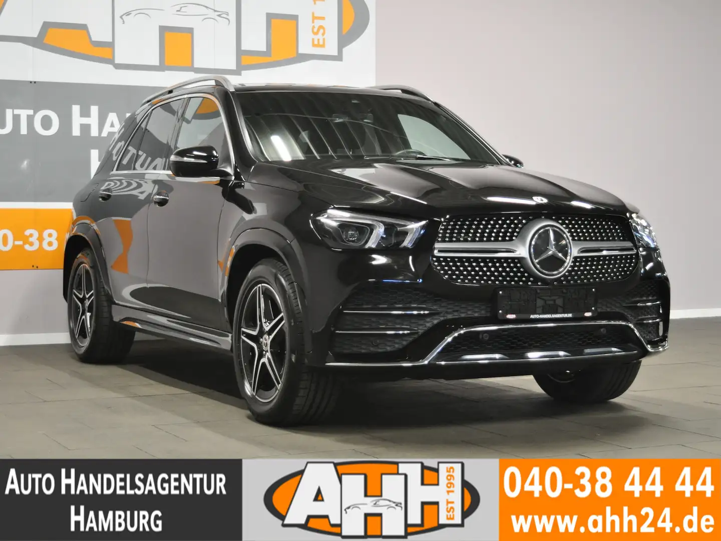 Mercedes-Benz GLE 300 d 4M AMG BURMESTER|PANO|360|LED|DAB|20Z! Negru - 2