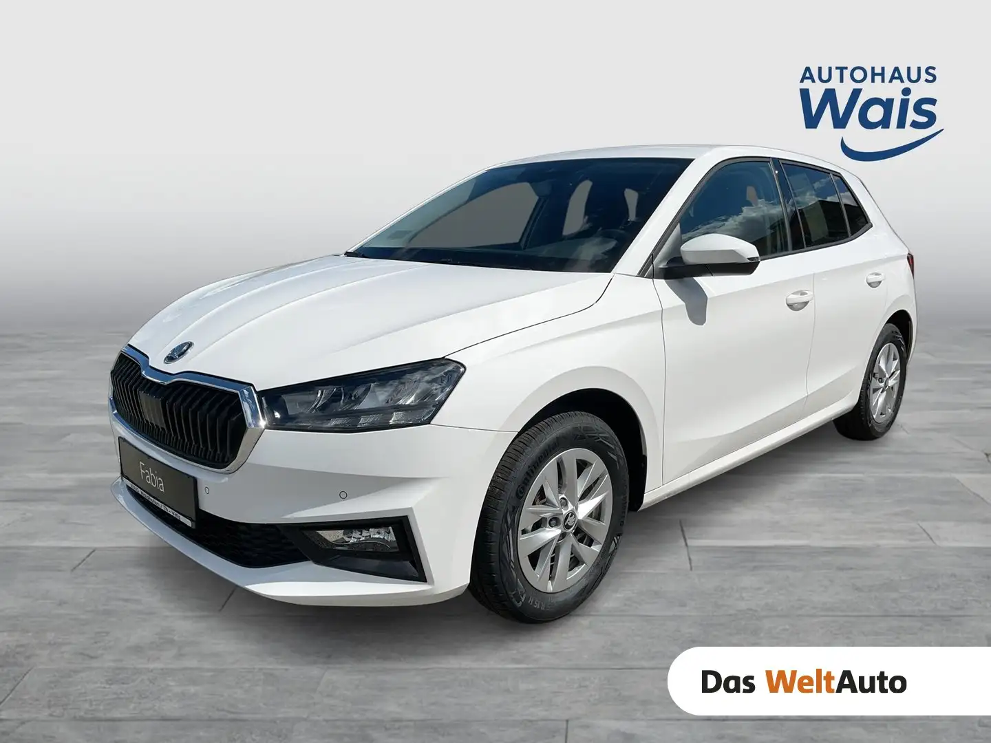 Skoda Fabia Selection TSI Weiß - 1