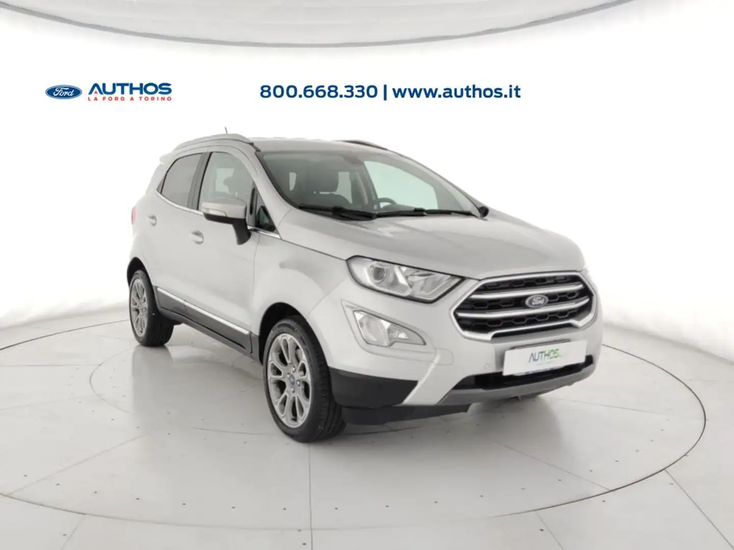 Ford EcoSport 1.0 ecoboost Titanium 100cv Argent - 2