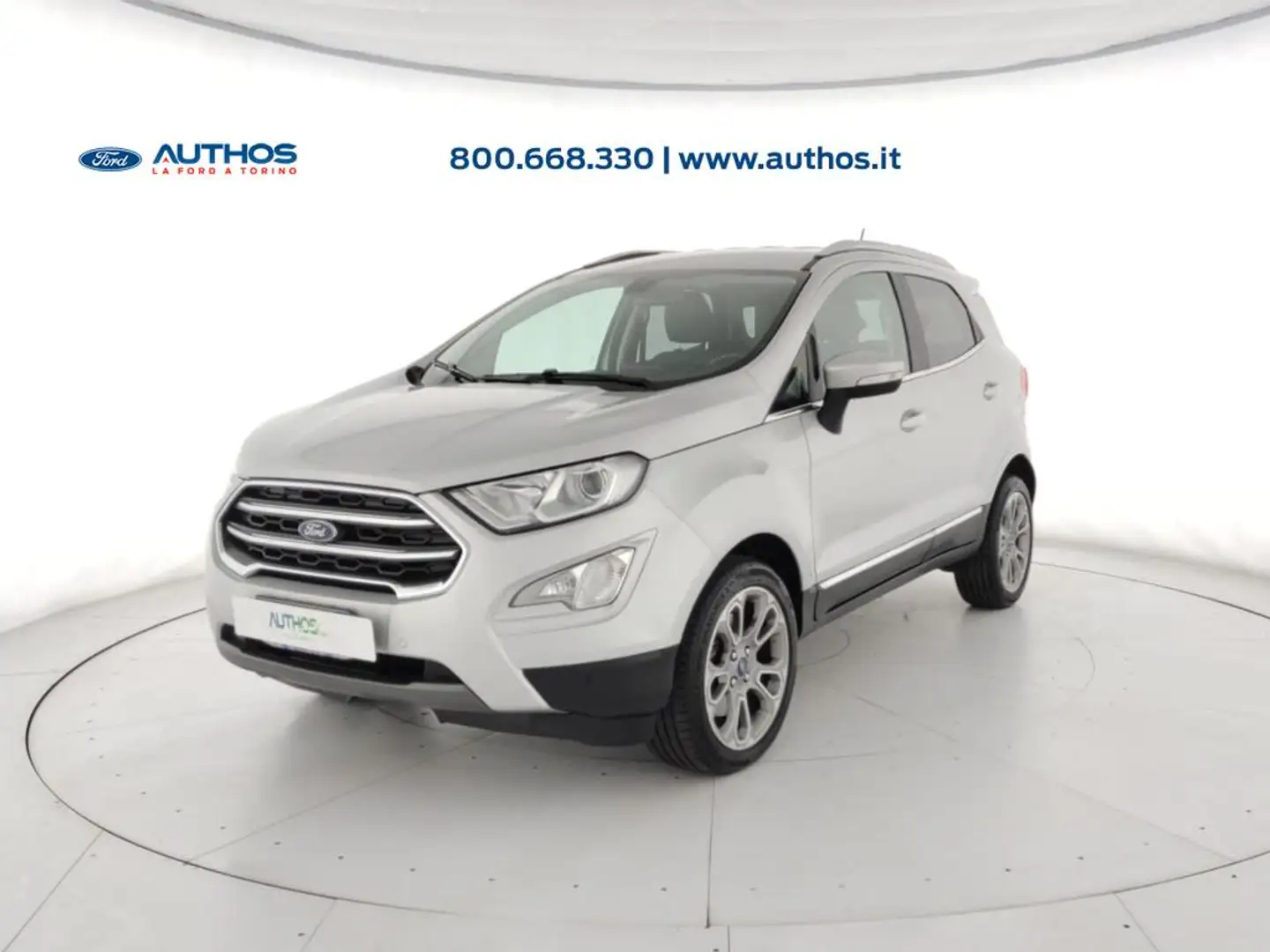 Ford EcoSport 1.0 ecoboost Titanium 100cv Argent - 1