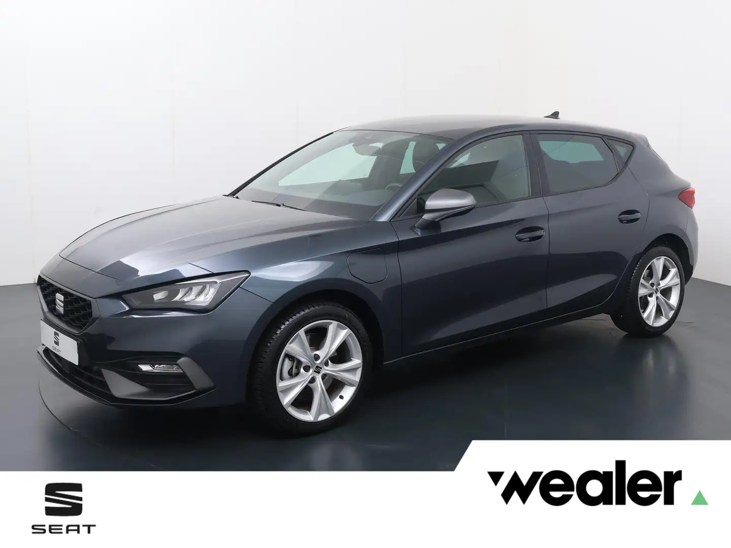 SEAT Leon e-Hybrid 1.5 TSI FR PHEV First Edition | 204 PK | SoH 100% Gris - 1