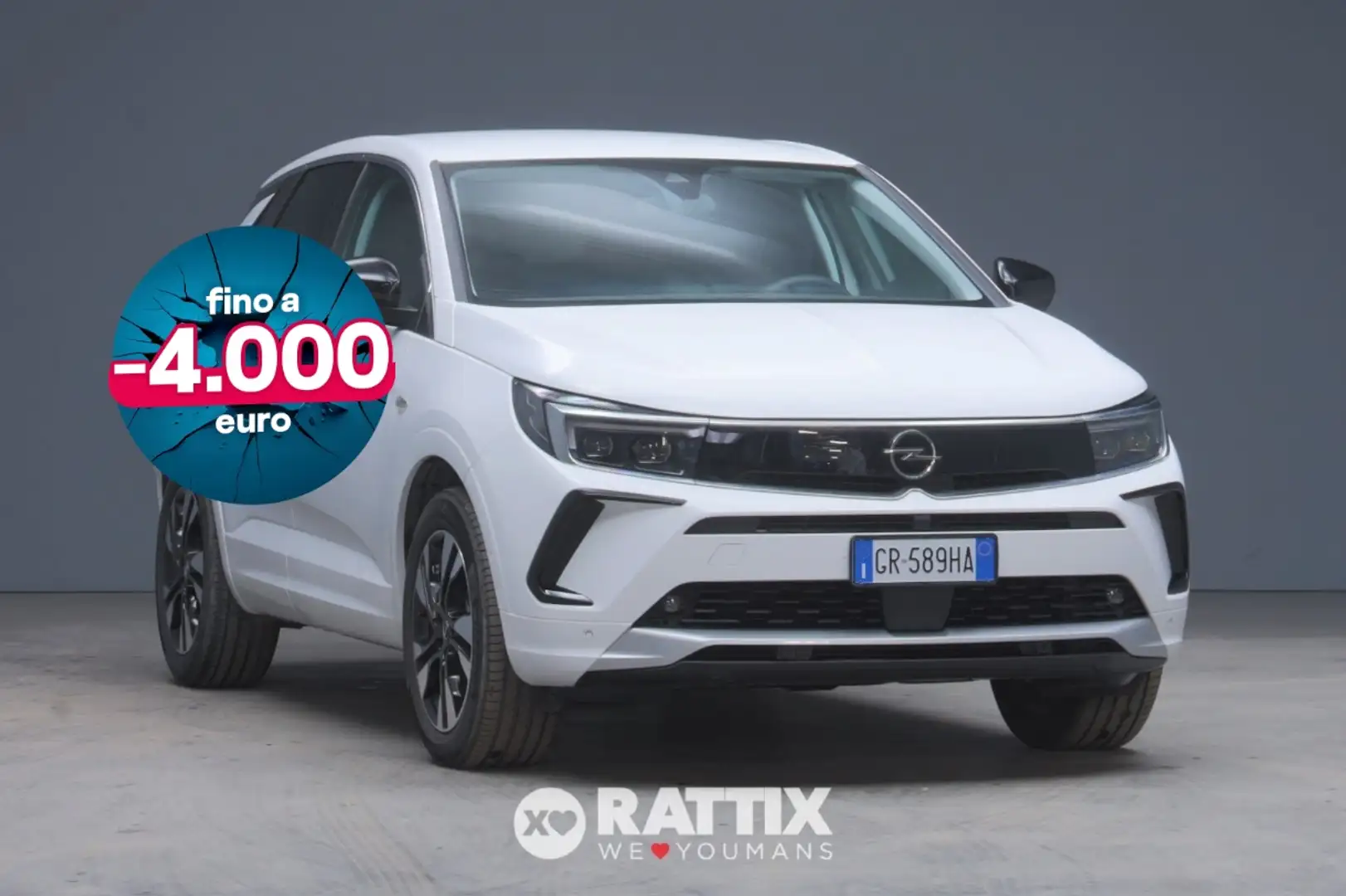Opel Grandland 1.5 Ecotec 130CV Business Elegance AT8 Bianco - 1
