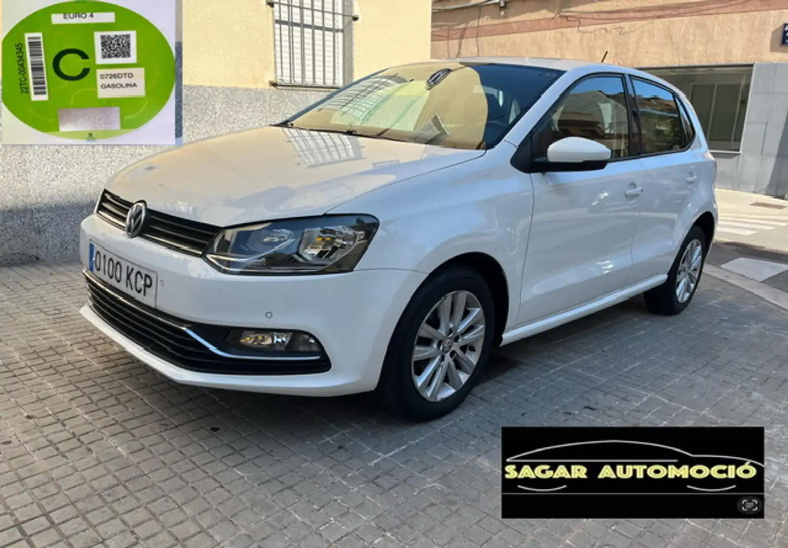 Volkswagen Polo 1.2 TSI BMT Sport 66kW Bianco - 1