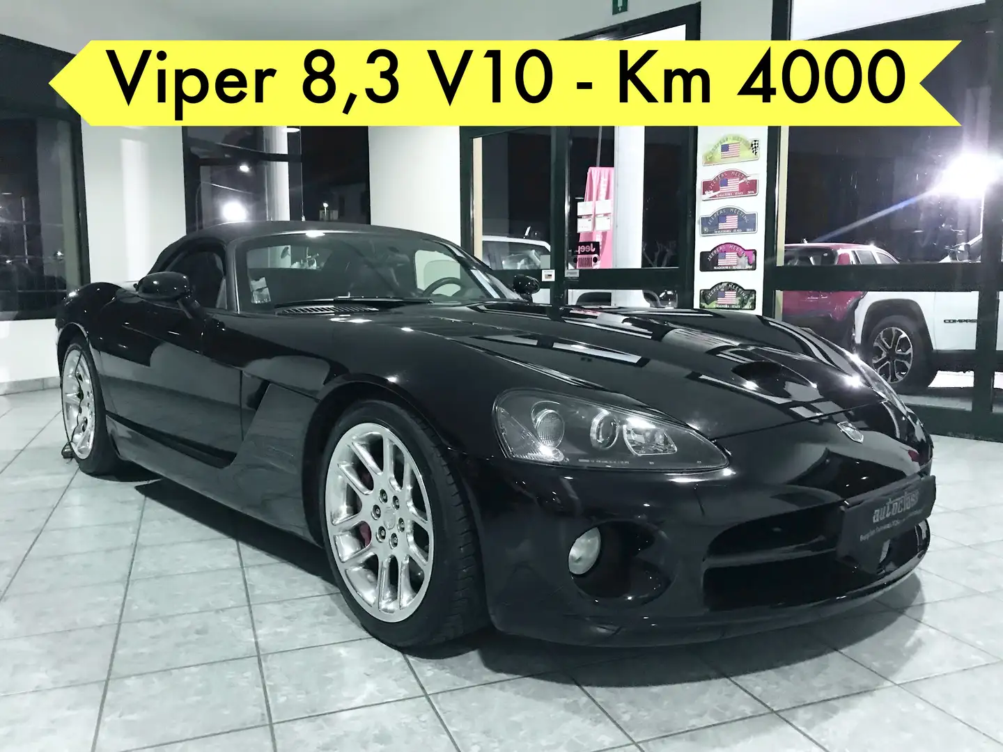 Dodge Viper 8.3 SRT- V10 506CV Czarny - 1