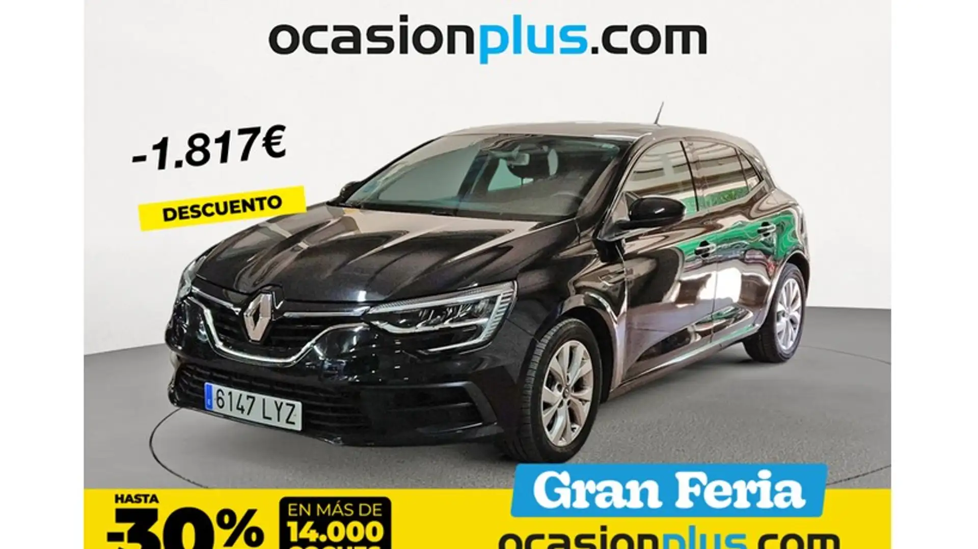 Renault Megane 1.5dCi Blue Intens 85kW Negro - 1