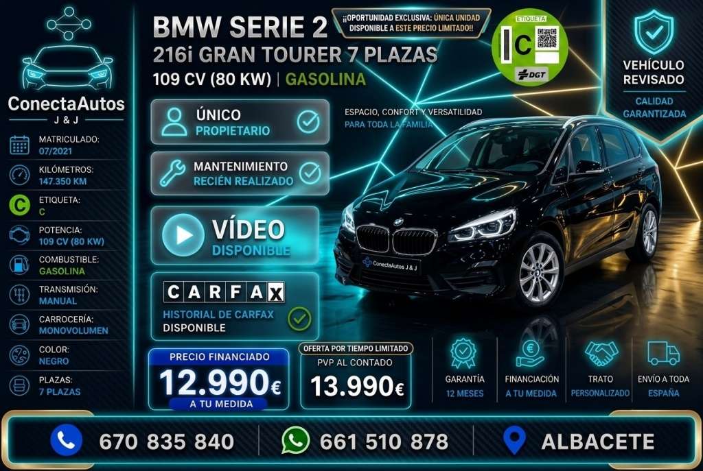 BMW 218 218iA Gran Tourer - foto 1