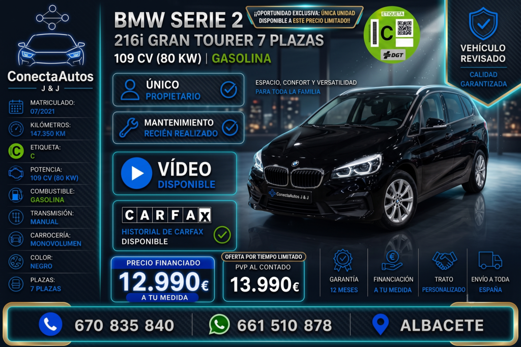 BMW 218 218iA Gran Tourer - foto 1