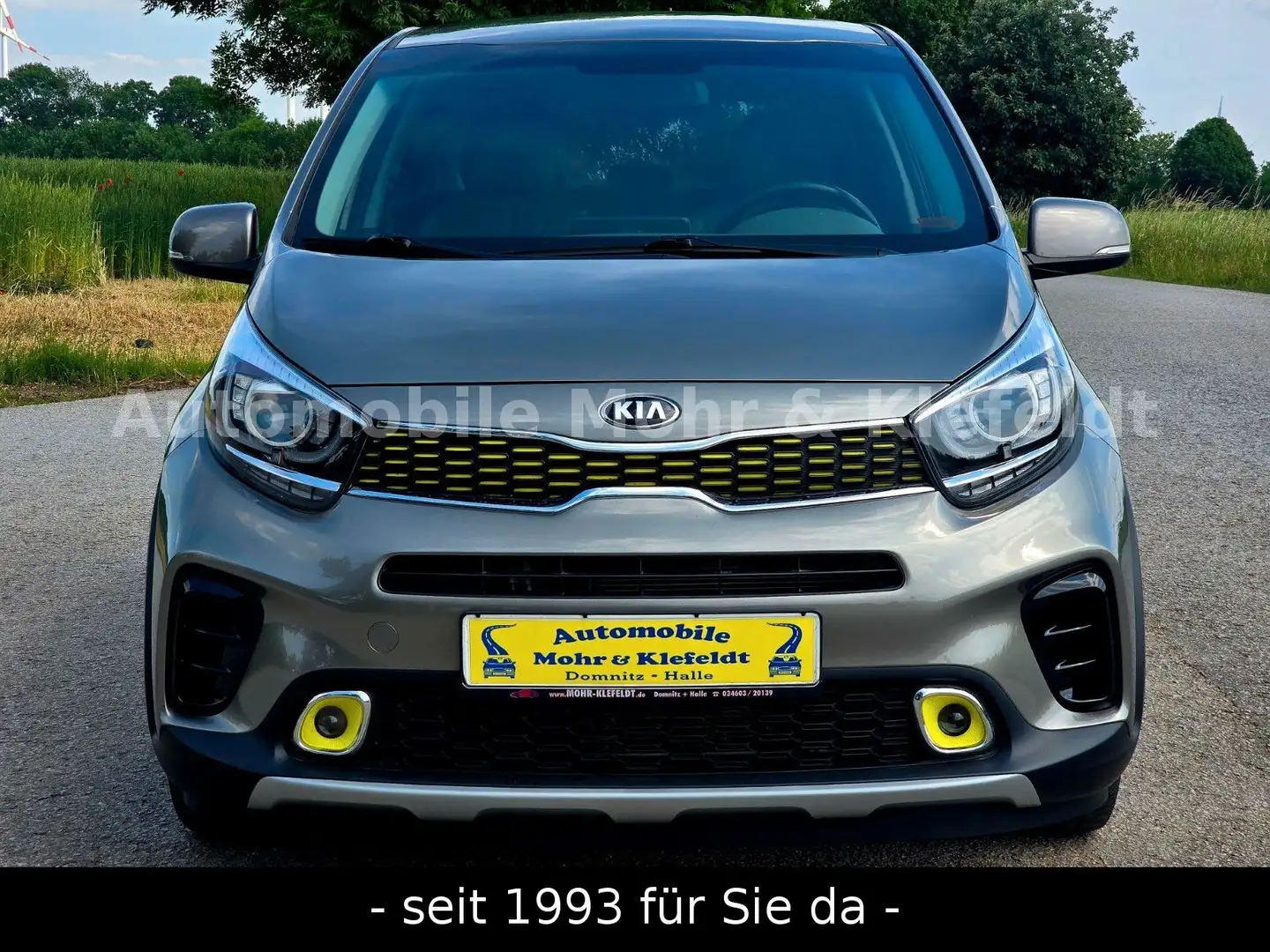 Kia Picanto X-Line*KEYLESS*NAVI*DAB*QI*LHZ*SHZ*CAM* Argent - 2