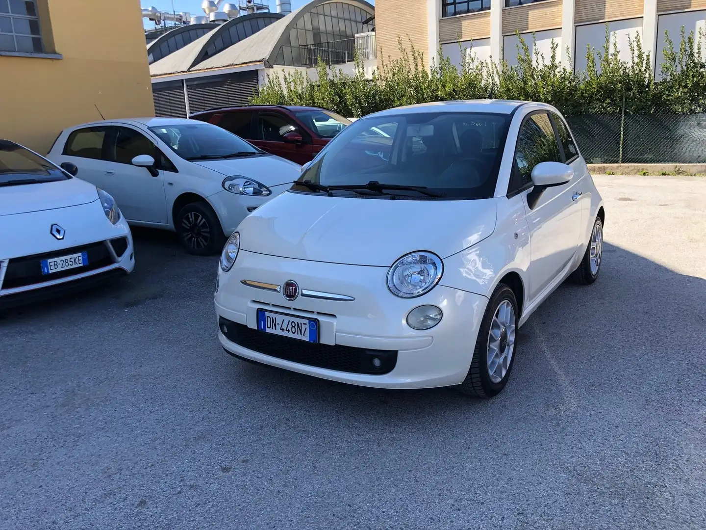 Fiat 500 1.3 mjt 16v Lounge 75cv Blanc - 2