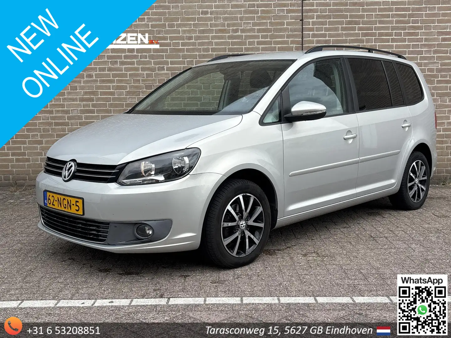 Volkswagen Touran 1.4 TSI Comfortline | Climate | Cruise | Navi | PD Grijs - 1