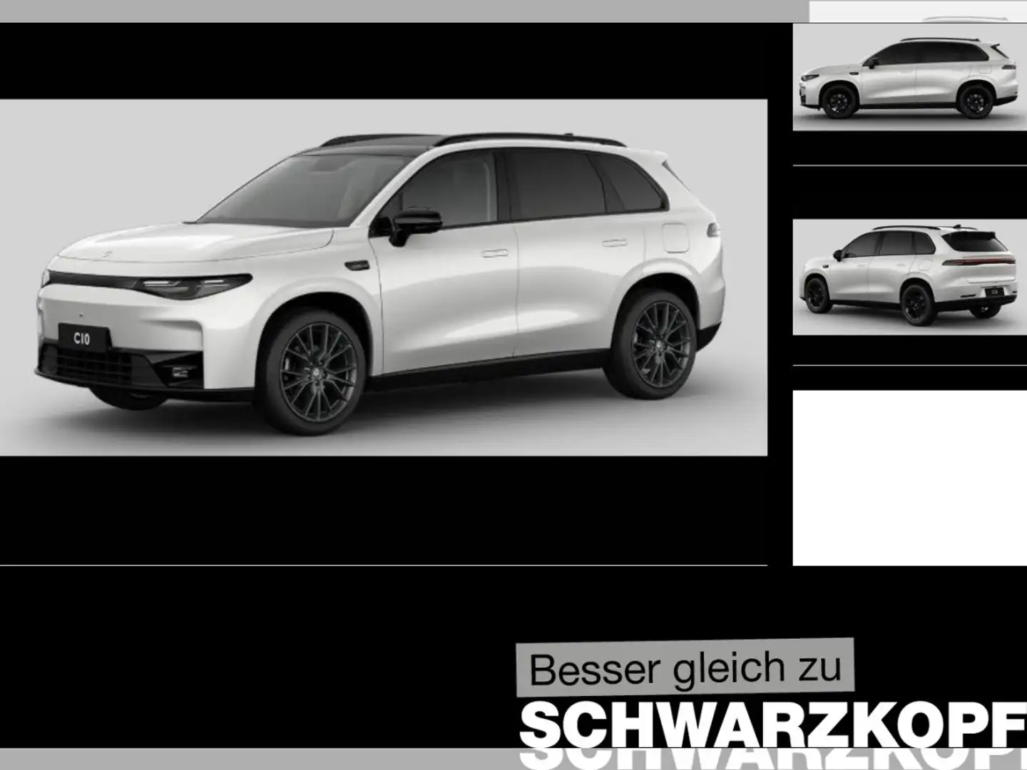 Leapmotor C10 🔥 REEV Design 🔥 Vollausstattung 🔥 950 km Reichw Schwarz - 1