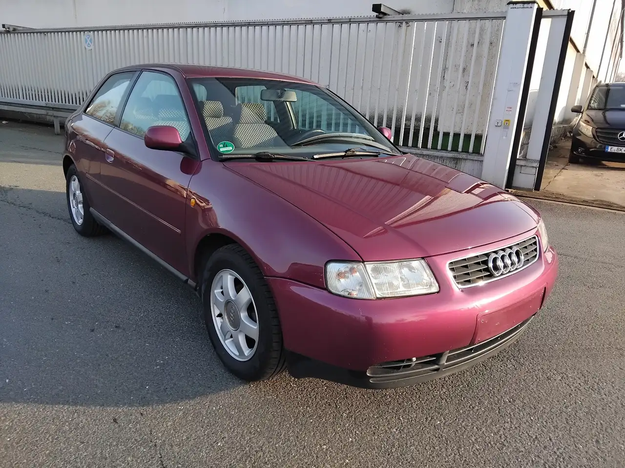 Audi A3 1.6 Ambition Alu Klima Tüv Purple lila Anfänger, foto 1