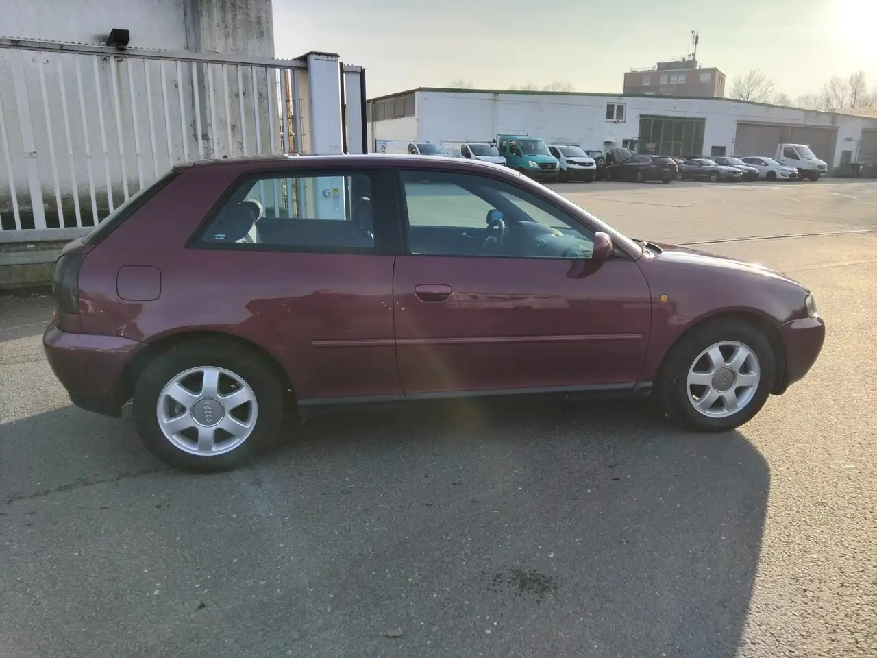Audi A3 1.6 Ambition Alu Klima Tüv Purple lila Anfänger, foto 3