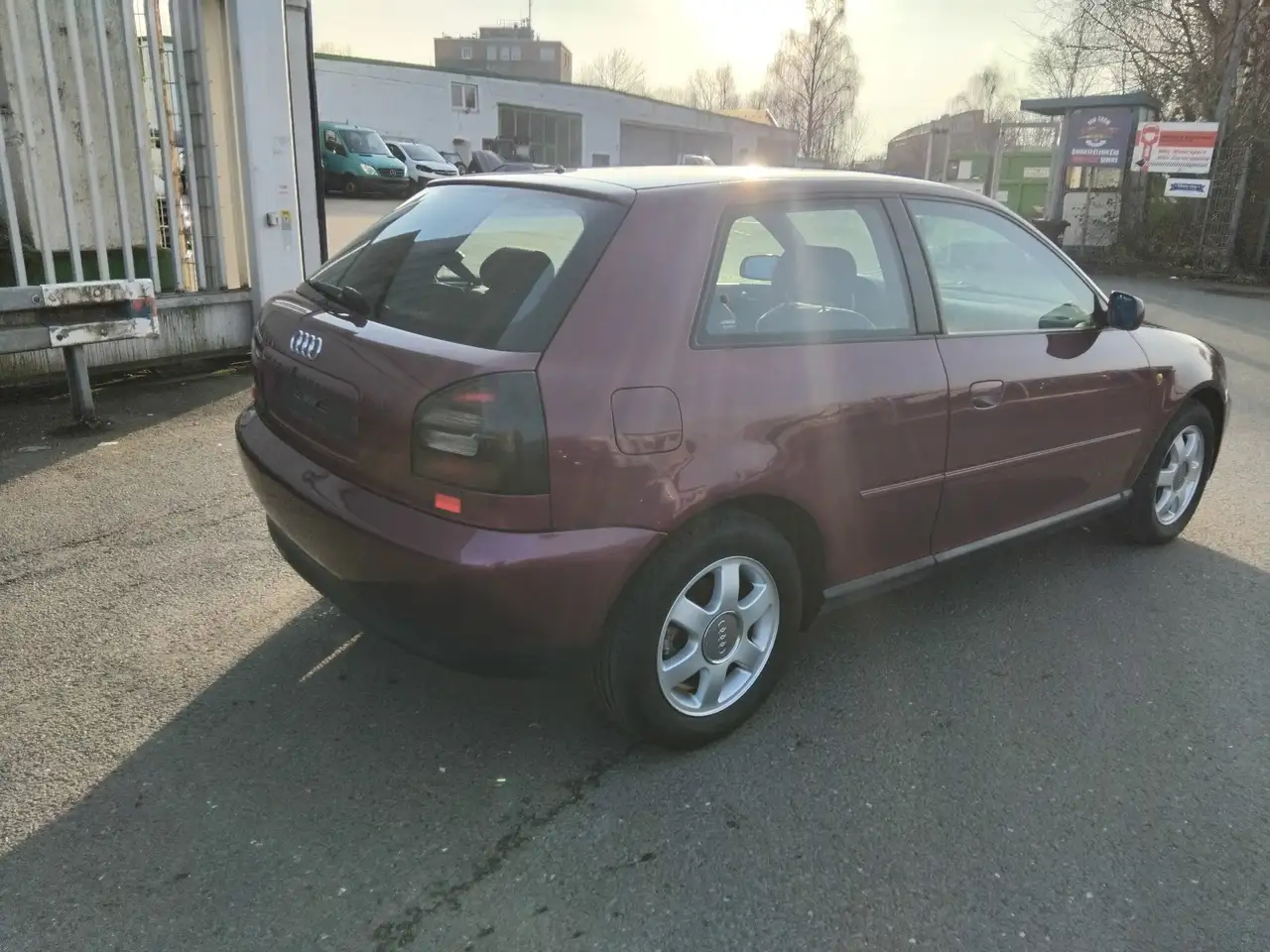 Audi A3 1.6 Ambition Alu Klima Tüv Purple lila Anfänger, foto 4