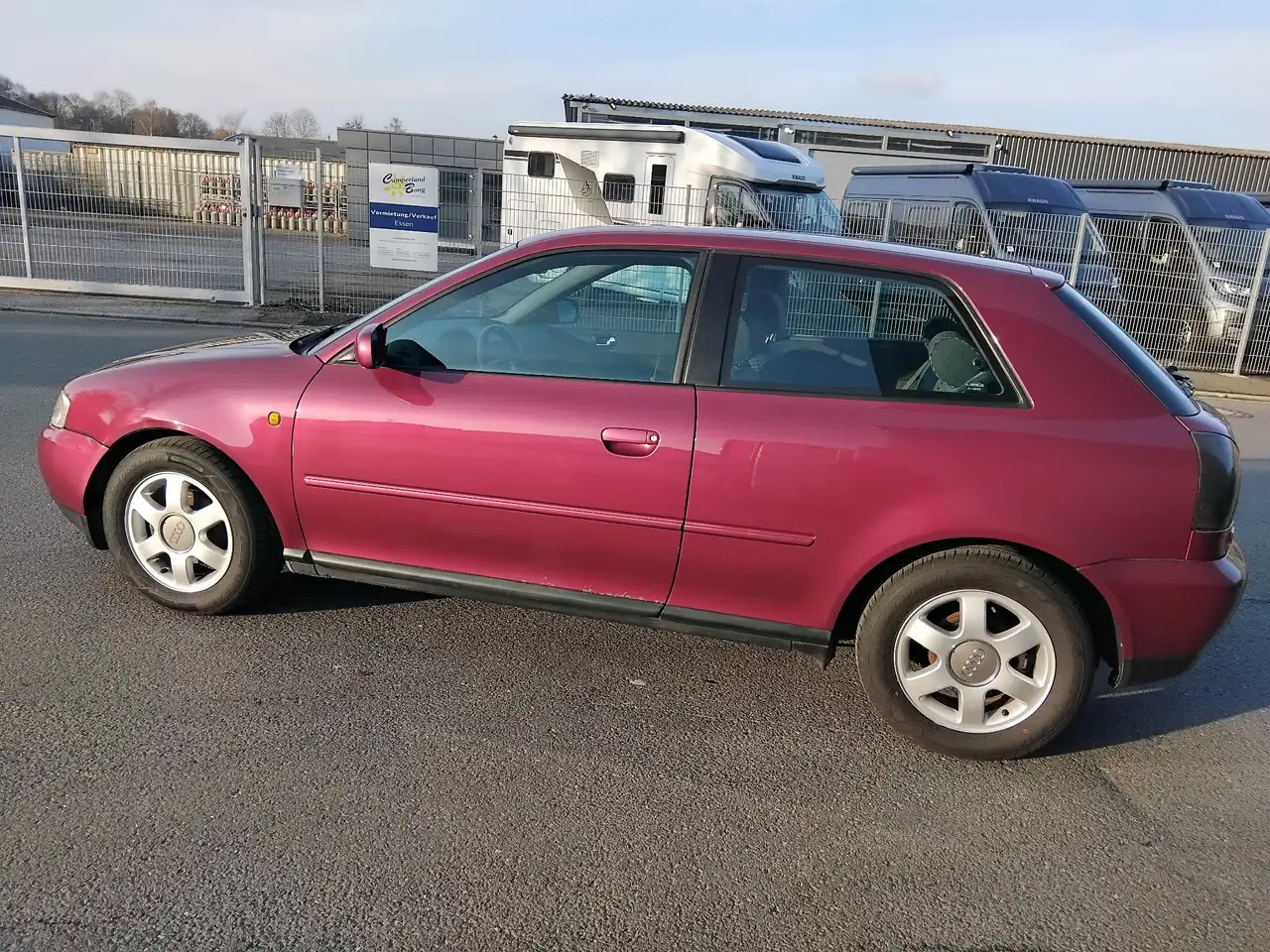 Audi A3 1.6 Ambition Alu Klima Tüv Purple lila Anfänger, foto 12
