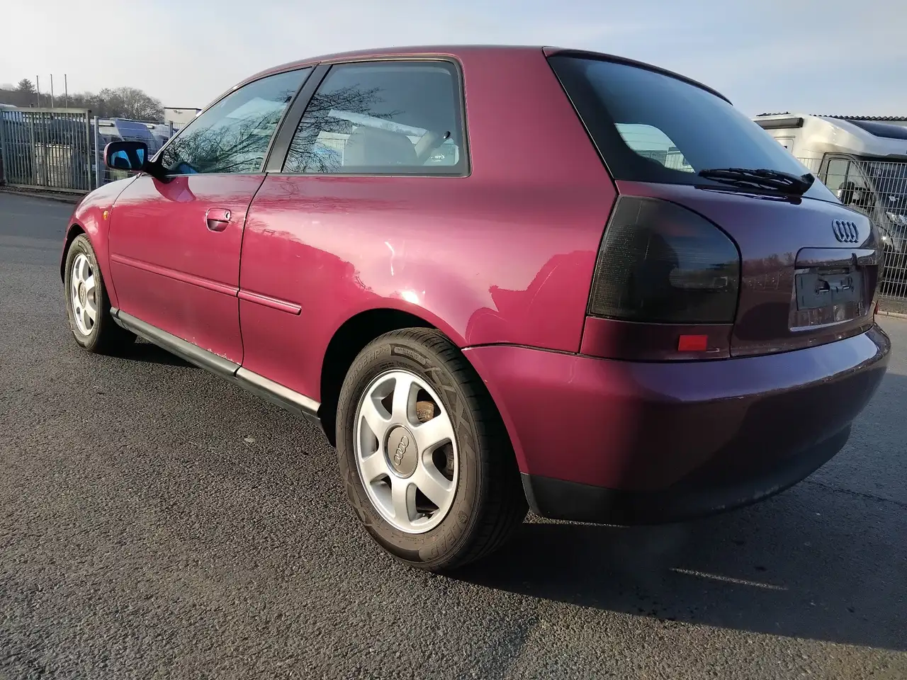 Audi A3 1.6 Ambition Alu Klima Tüv Purple lila Anfänger, foto 10