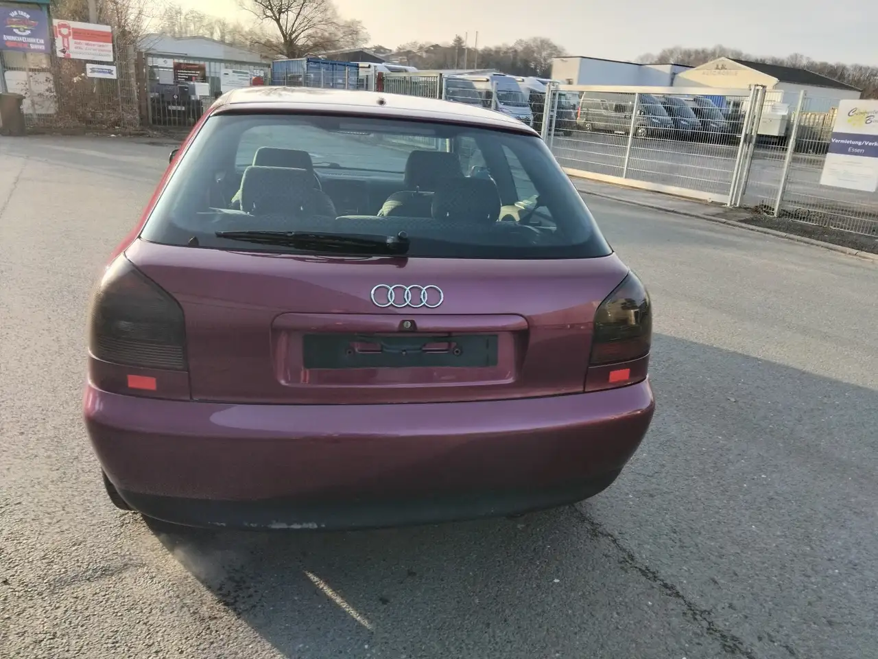 Audi A3 1.6 Ambition Alu Klima Tüv Purple lila Anfänger, foto 5