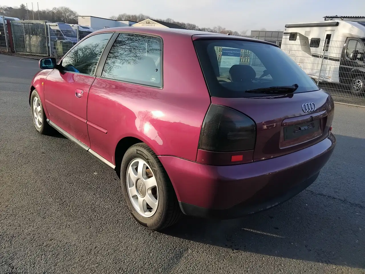 Audi A3 1.6 Ambition Alu Klima Tüv Purple lila Anfänger, foto 11